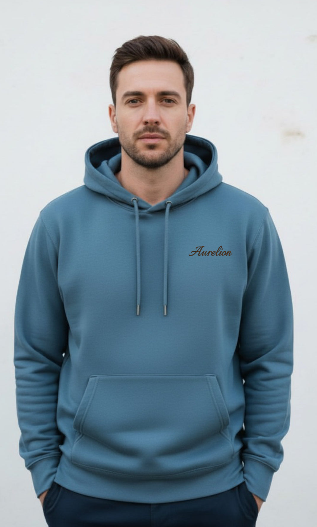 Aurelion Organic Drawstring Hoodie