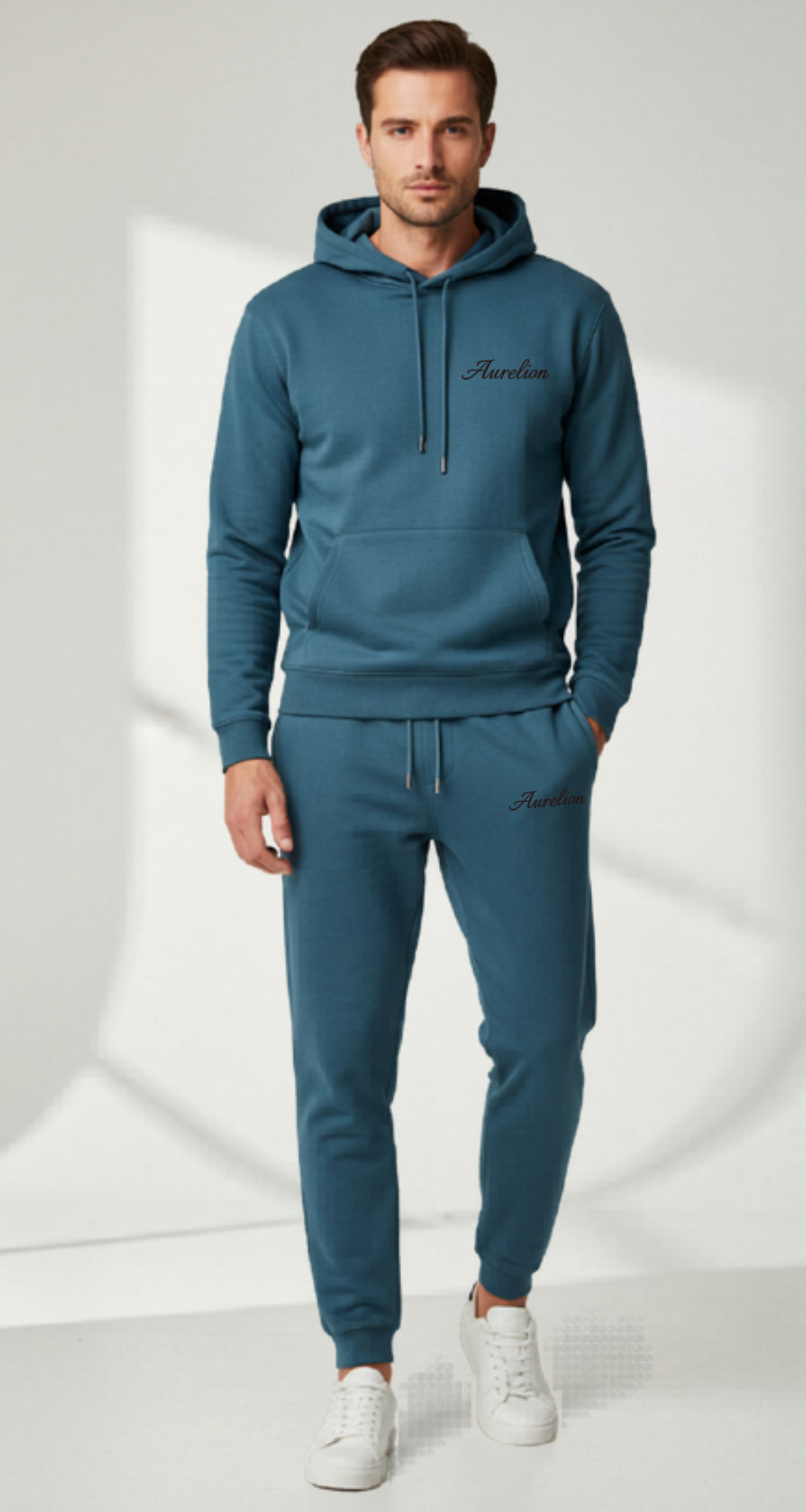 Aurelion Organic Cuffed Joggers