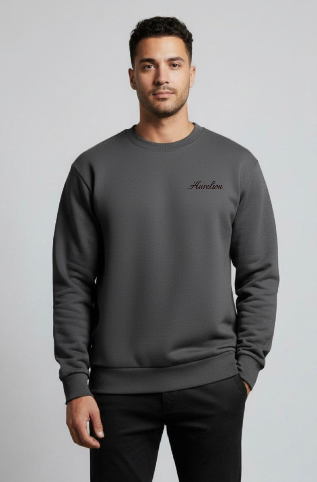 Aurelion Heavyweight Crew Neck Jumper