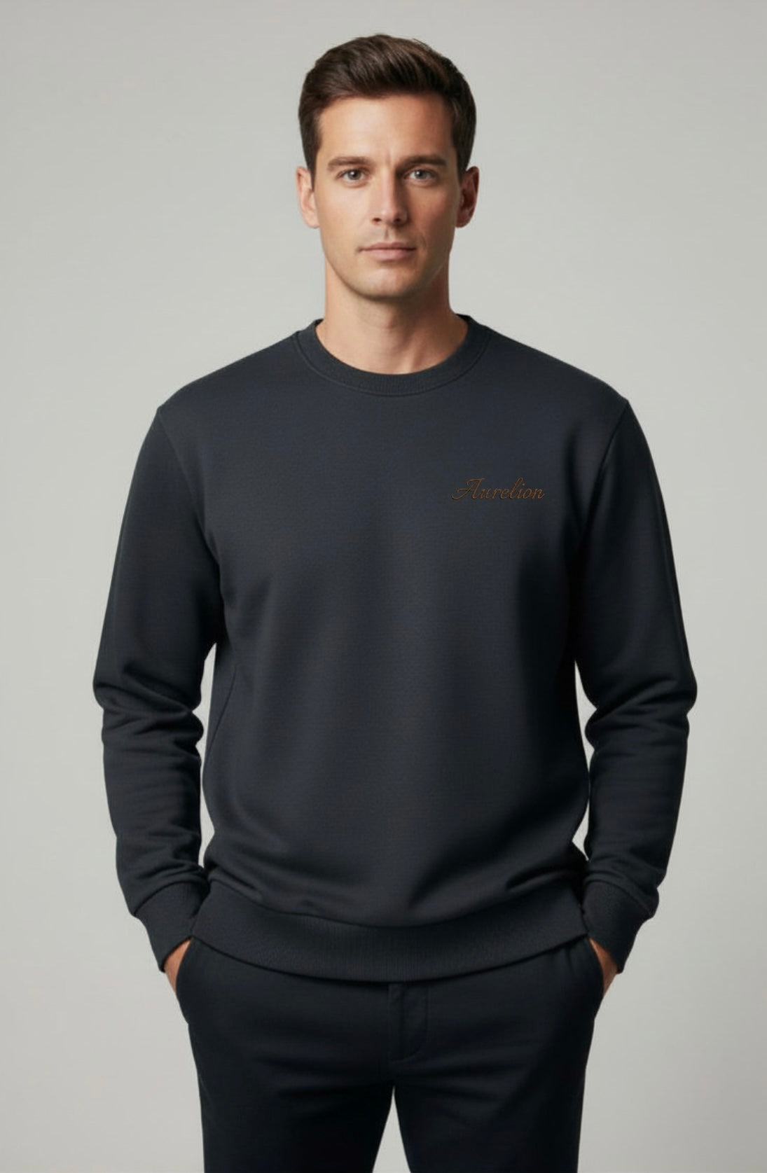 Aurelion Heavyweight Crew Neck Jumper