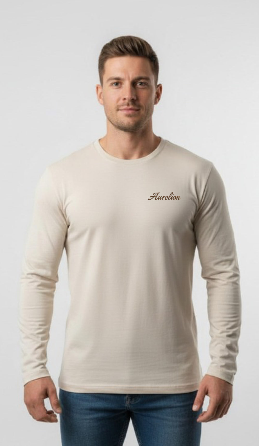 Aurelion Organic Long Sleeve T-Shirt