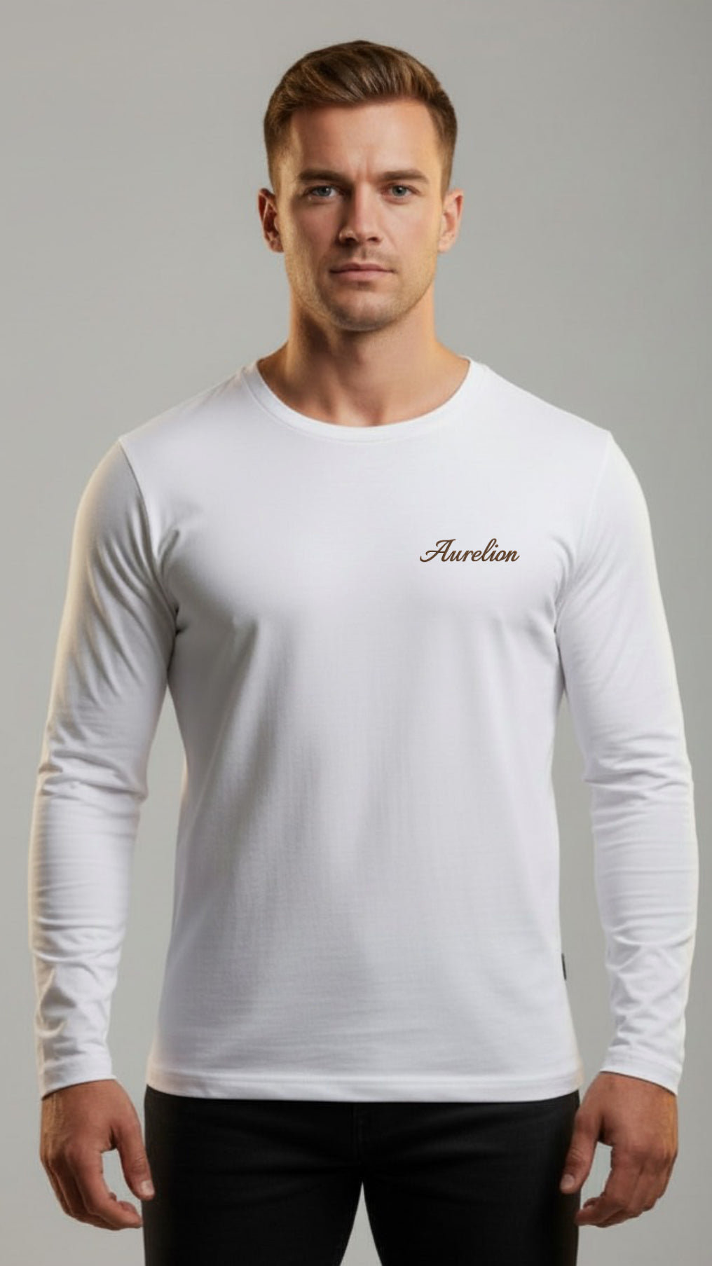 Aurelion Organic Long Sleeve T-Shirt