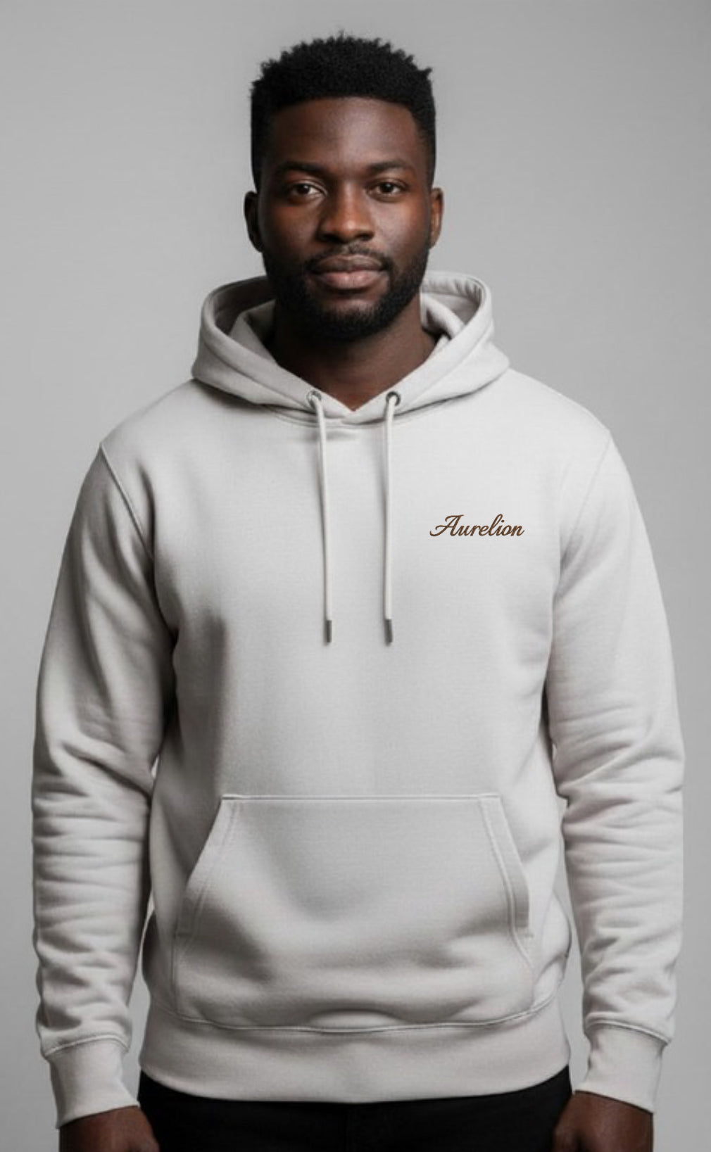 Aurelion Organic Drawstring Hoodie