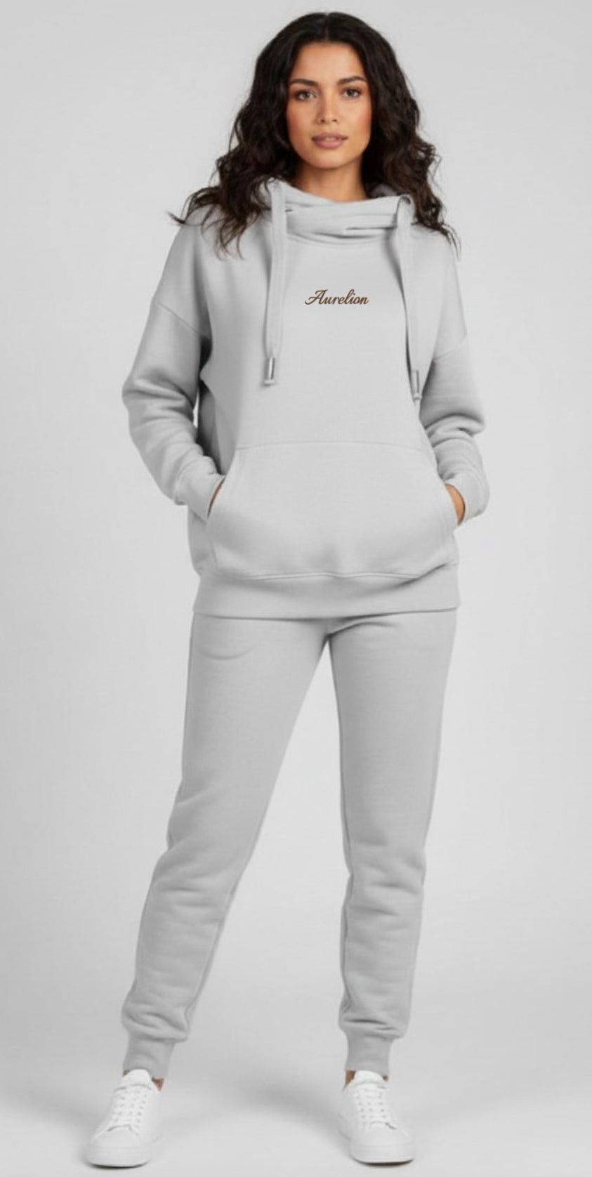 Aurelion Cross Neck Hoodie