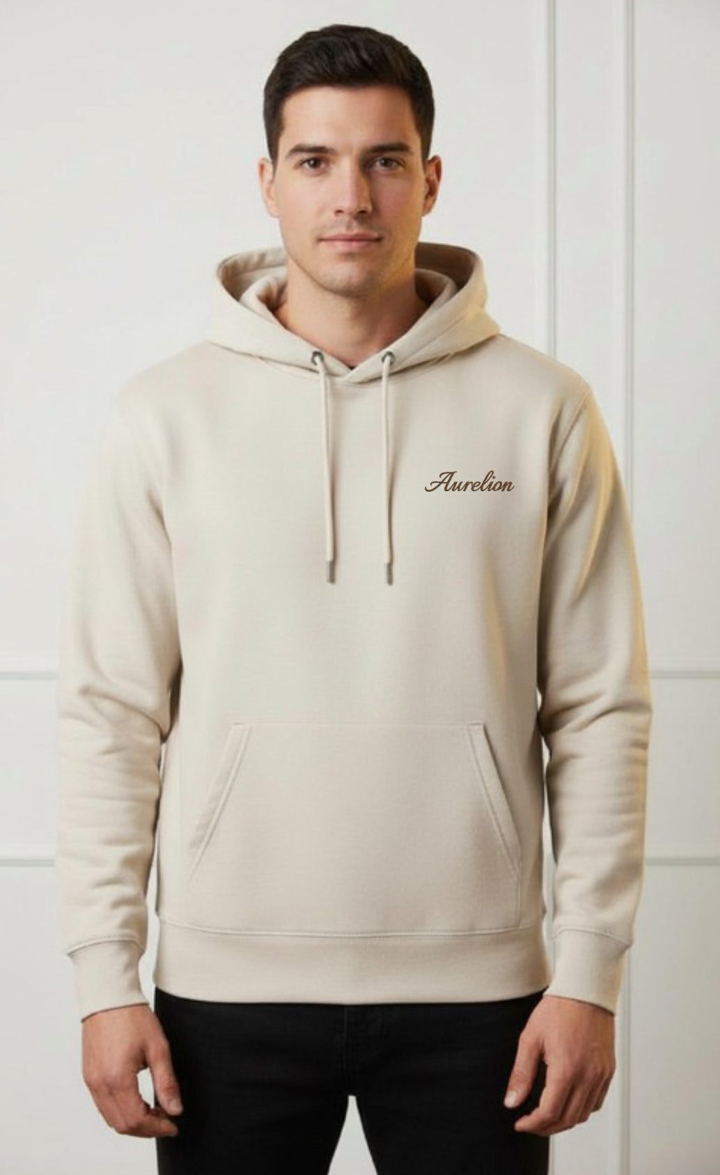 Aurelion Organic Drawstring Hoodie