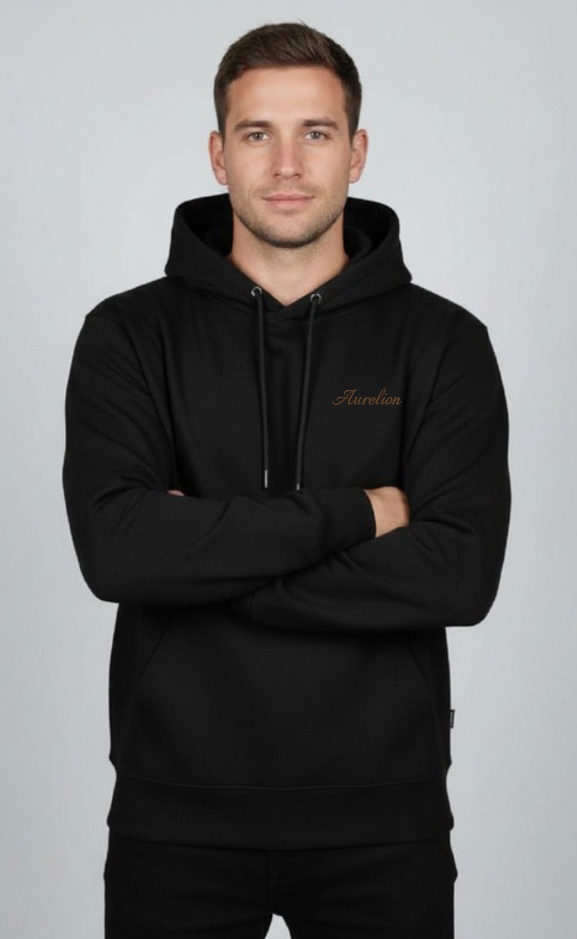 Aurelion Organic Drawstring Hoodie