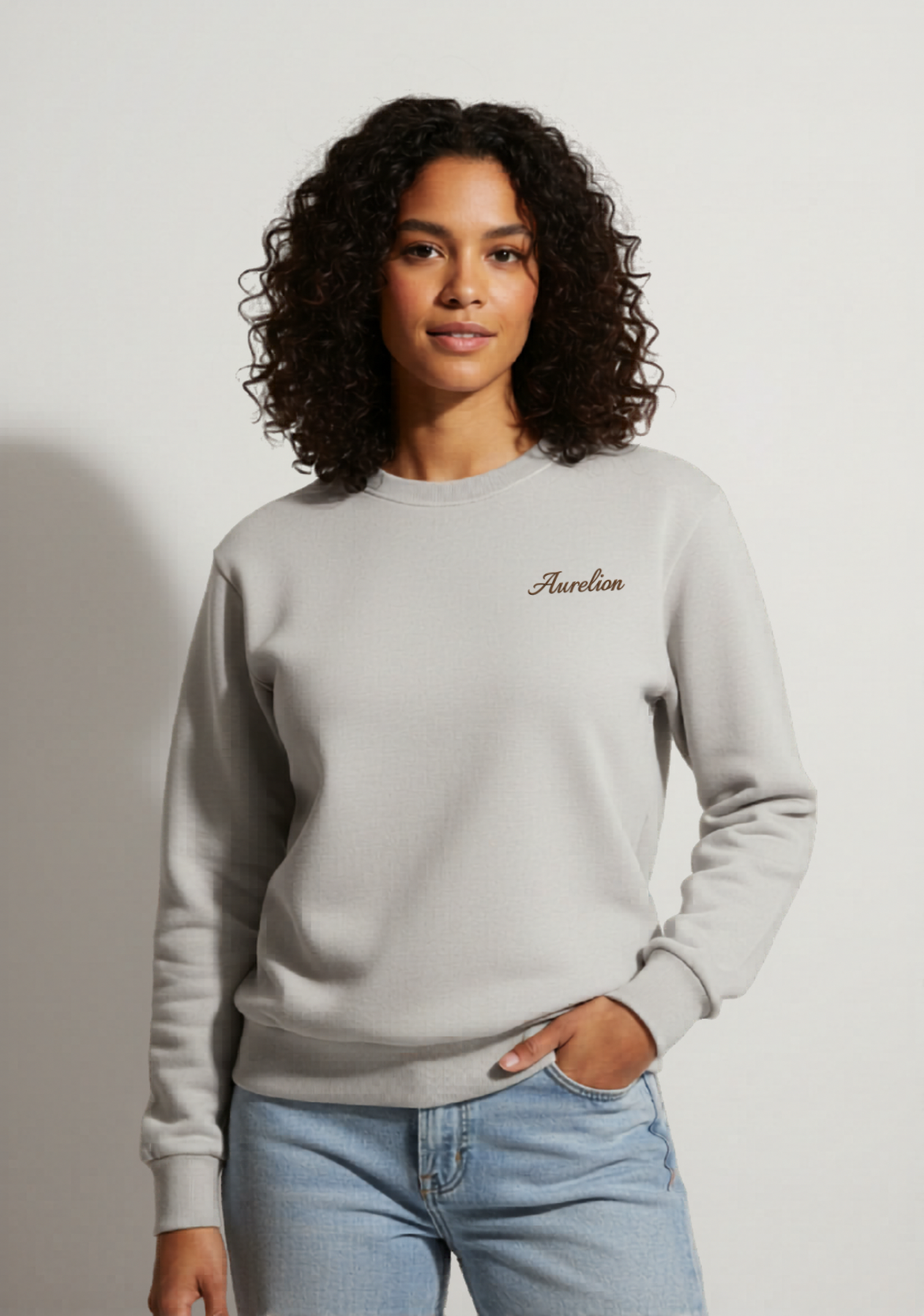 Aurelion Heavyweight Crew Neck Jumper