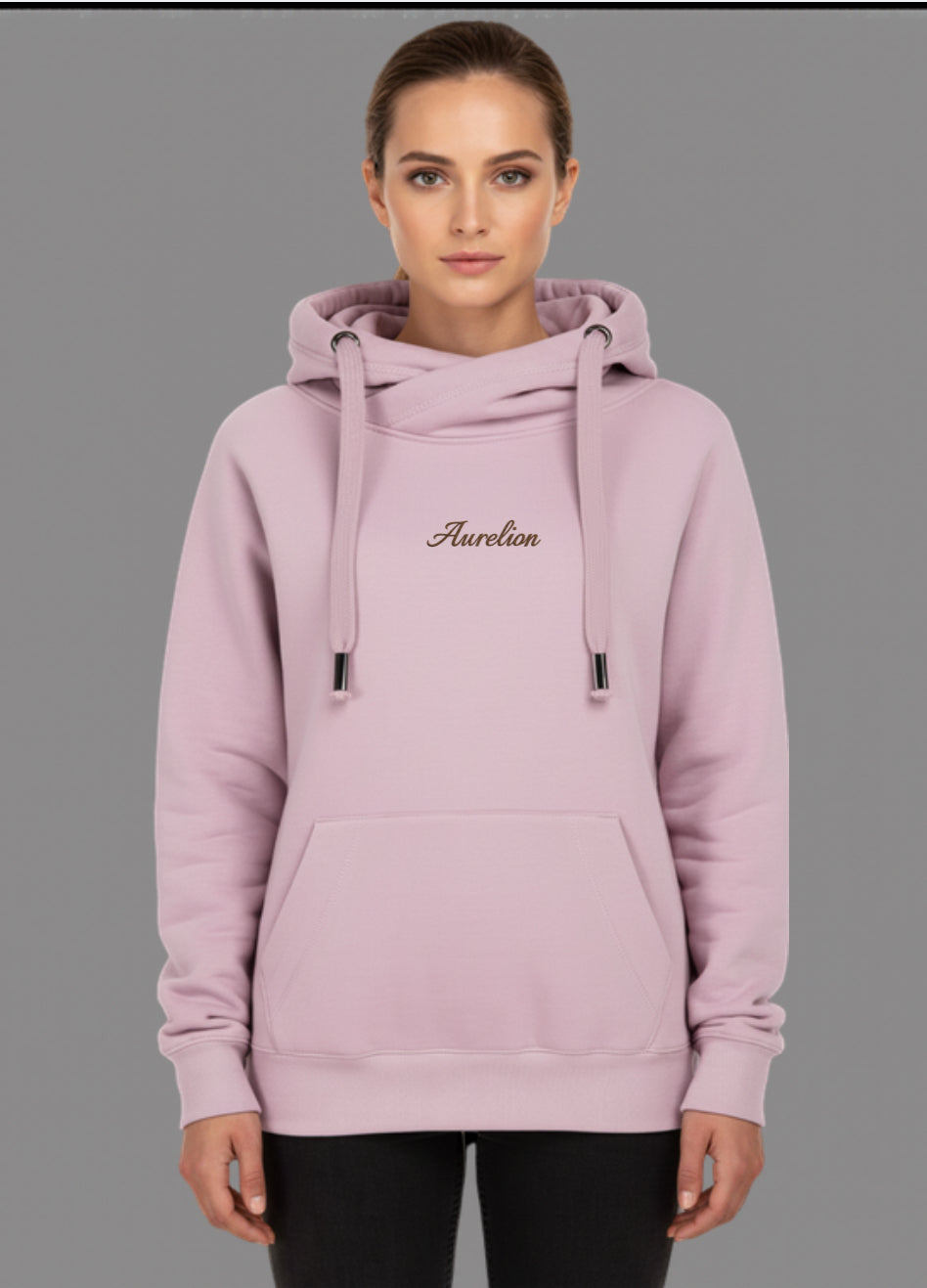 Aurelion Cross Neck Hoodie