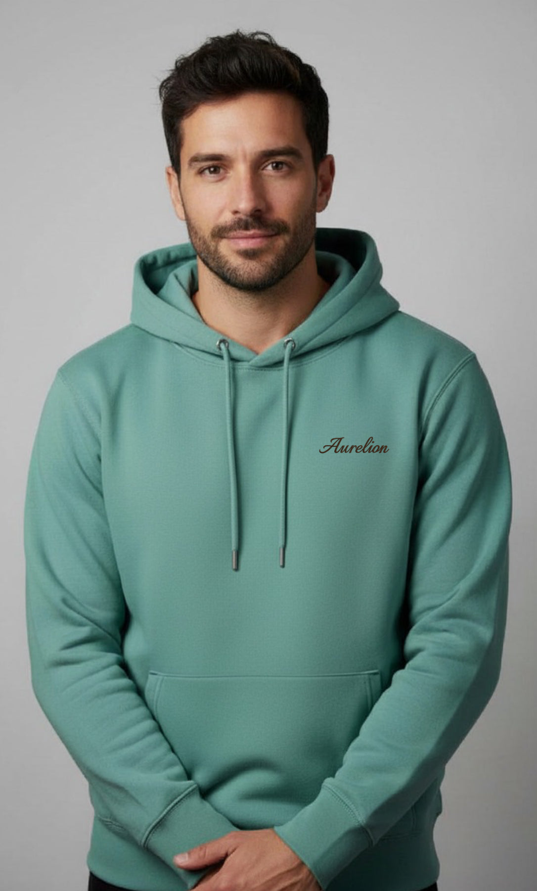 Aurelion Organic Drawstring Hoodie