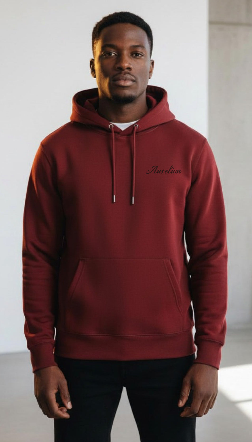 Aurelion Organic Drawstring Hoodie