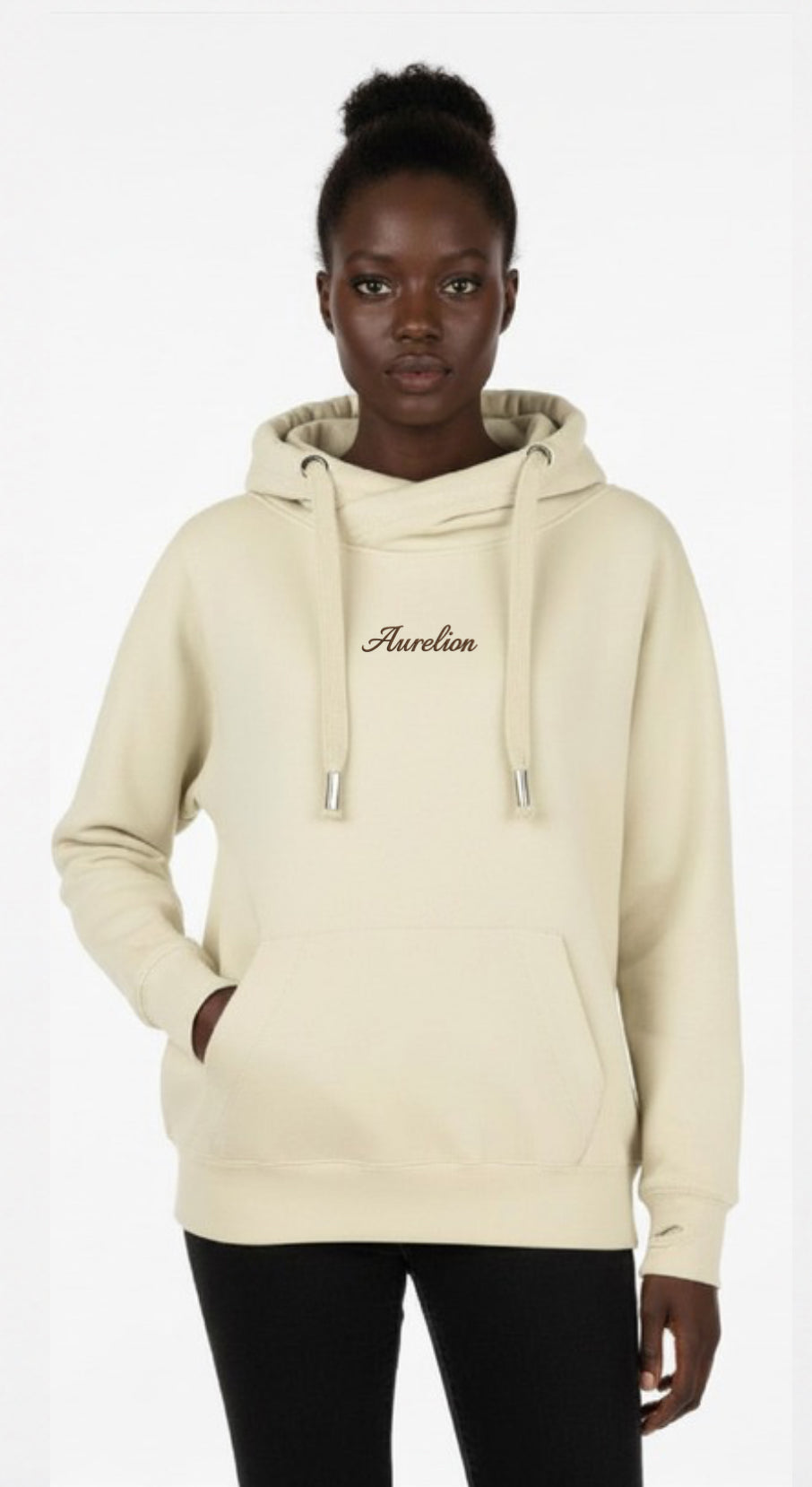 Aurelion Cross Neck Hoodie