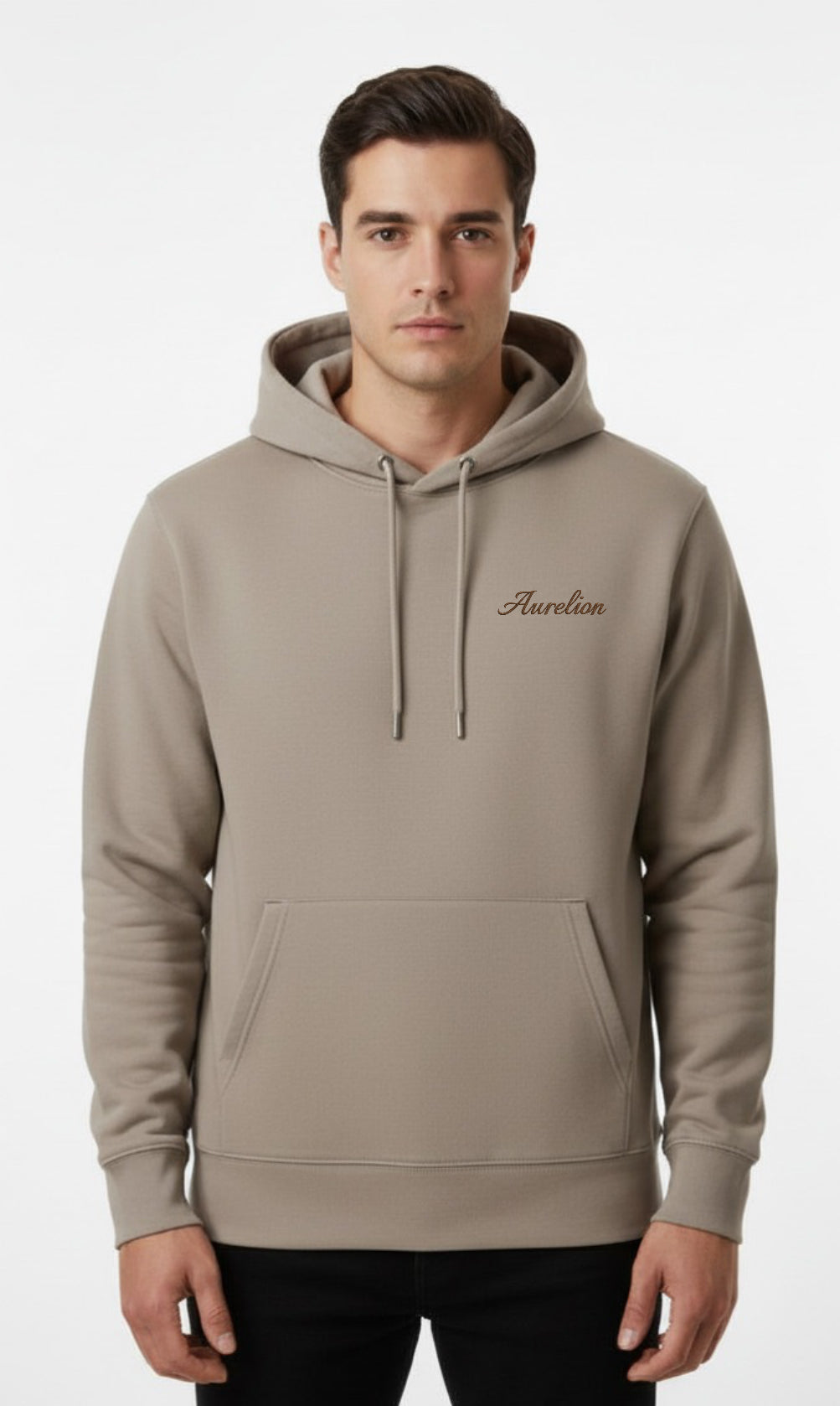 Aurelion Organic Drawstring Hoodie
