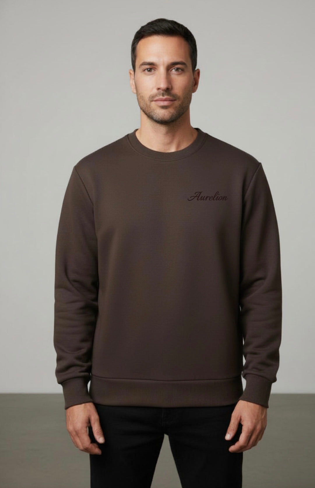 Aurelion Heavyweight Crew Neck Jumper