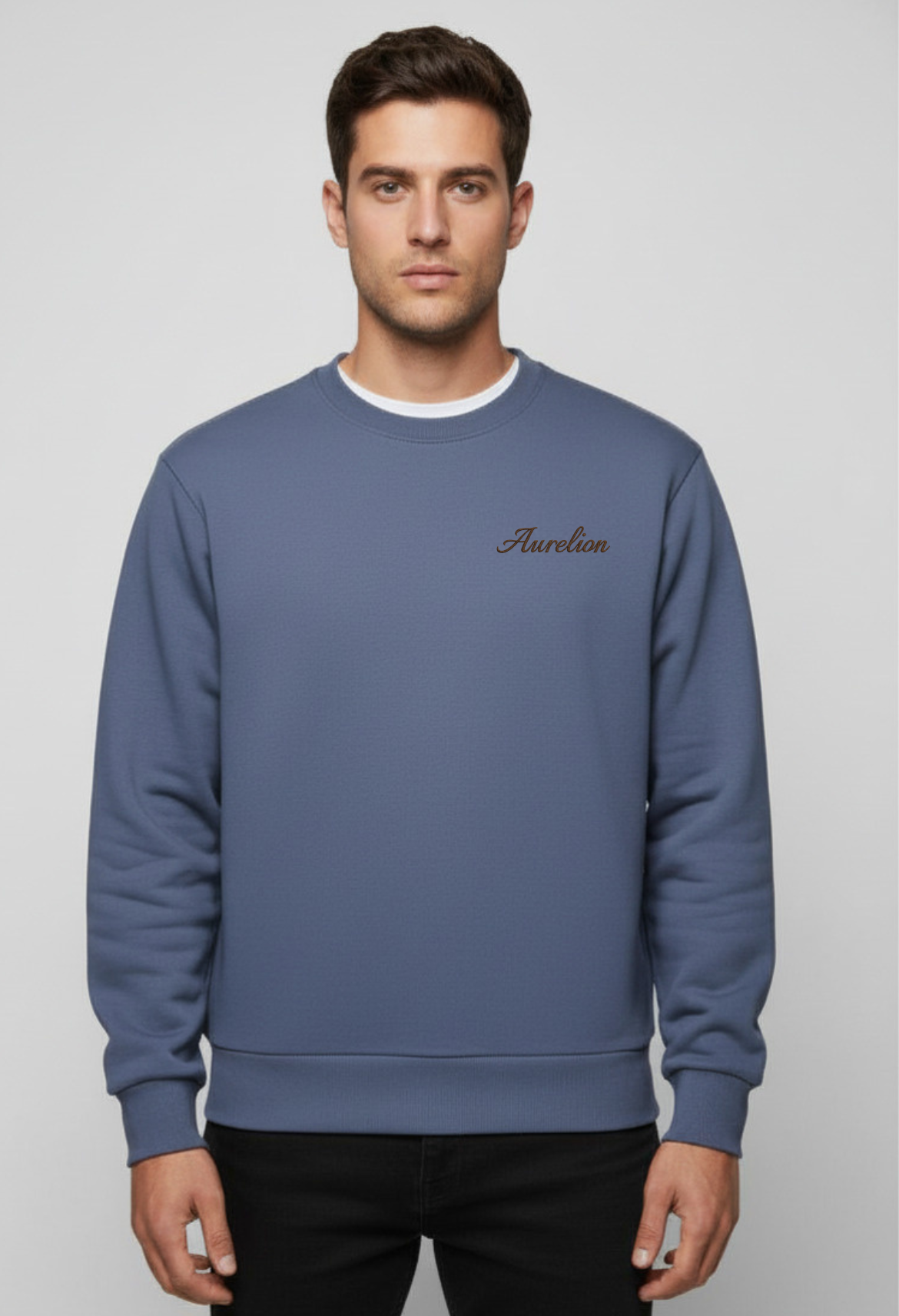 Aurelion Heavyweight Crew Neck Jumper