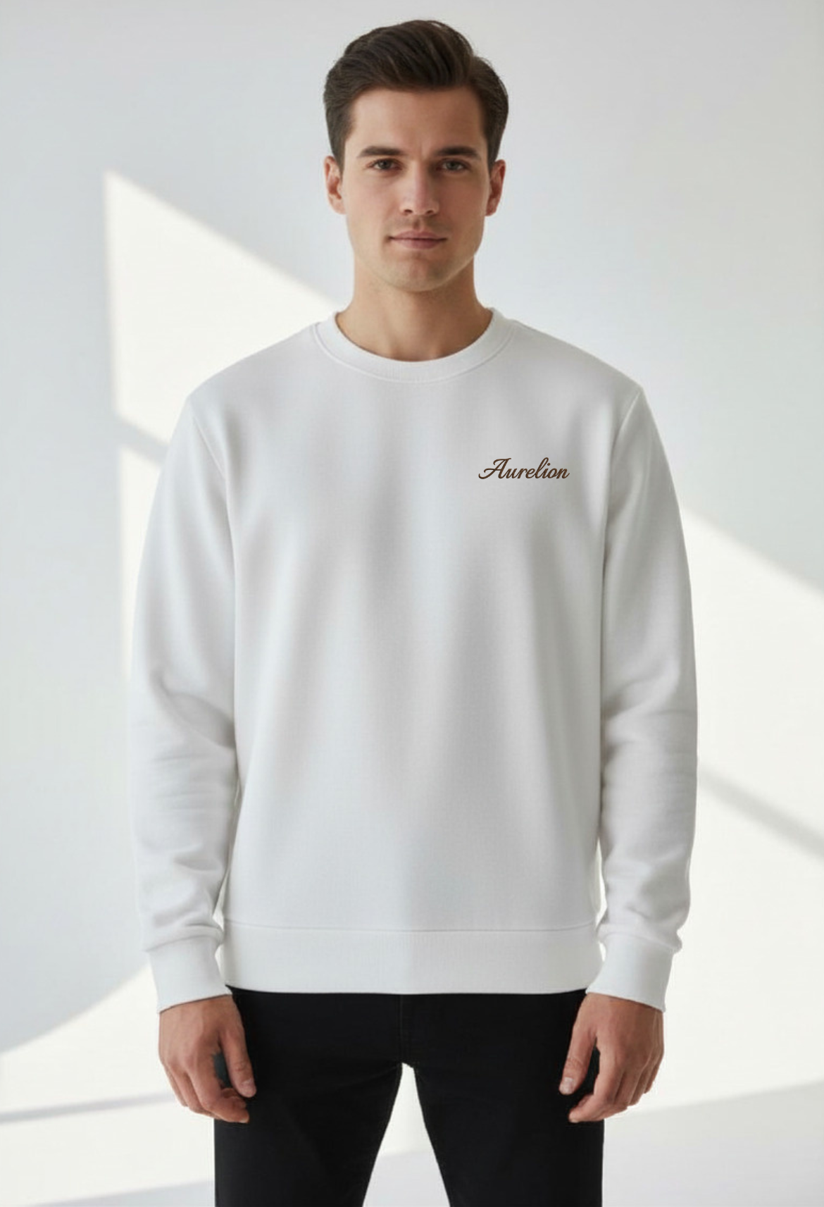 Aurelion Heavyweight Crew Neck Jumper