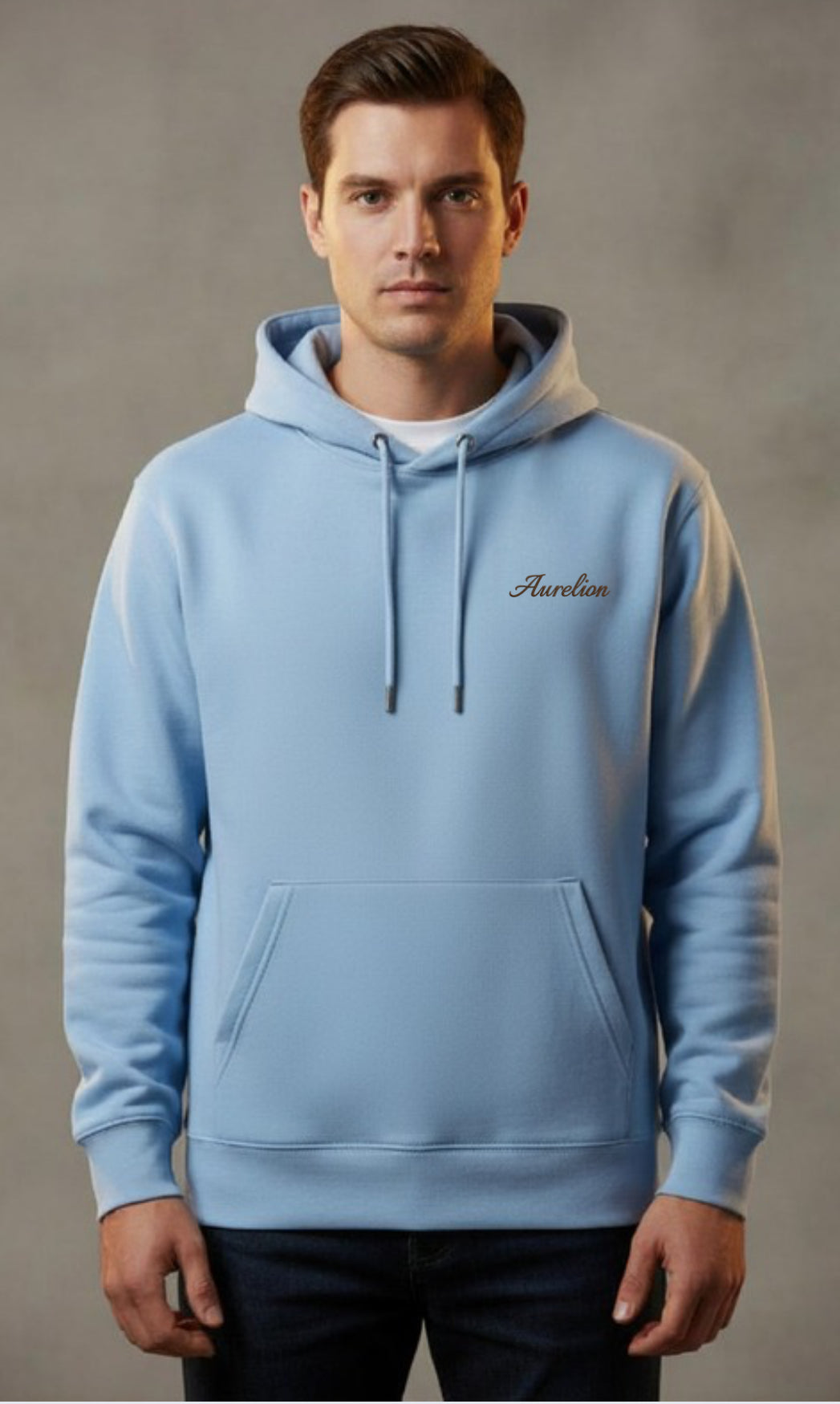 Aurelion Organic Drawstring Hoodie